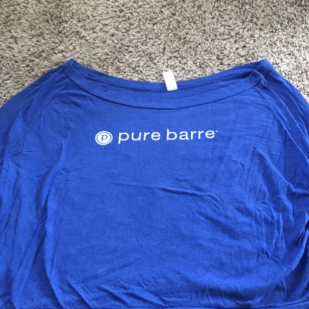 Pure barre slouchy shirt
